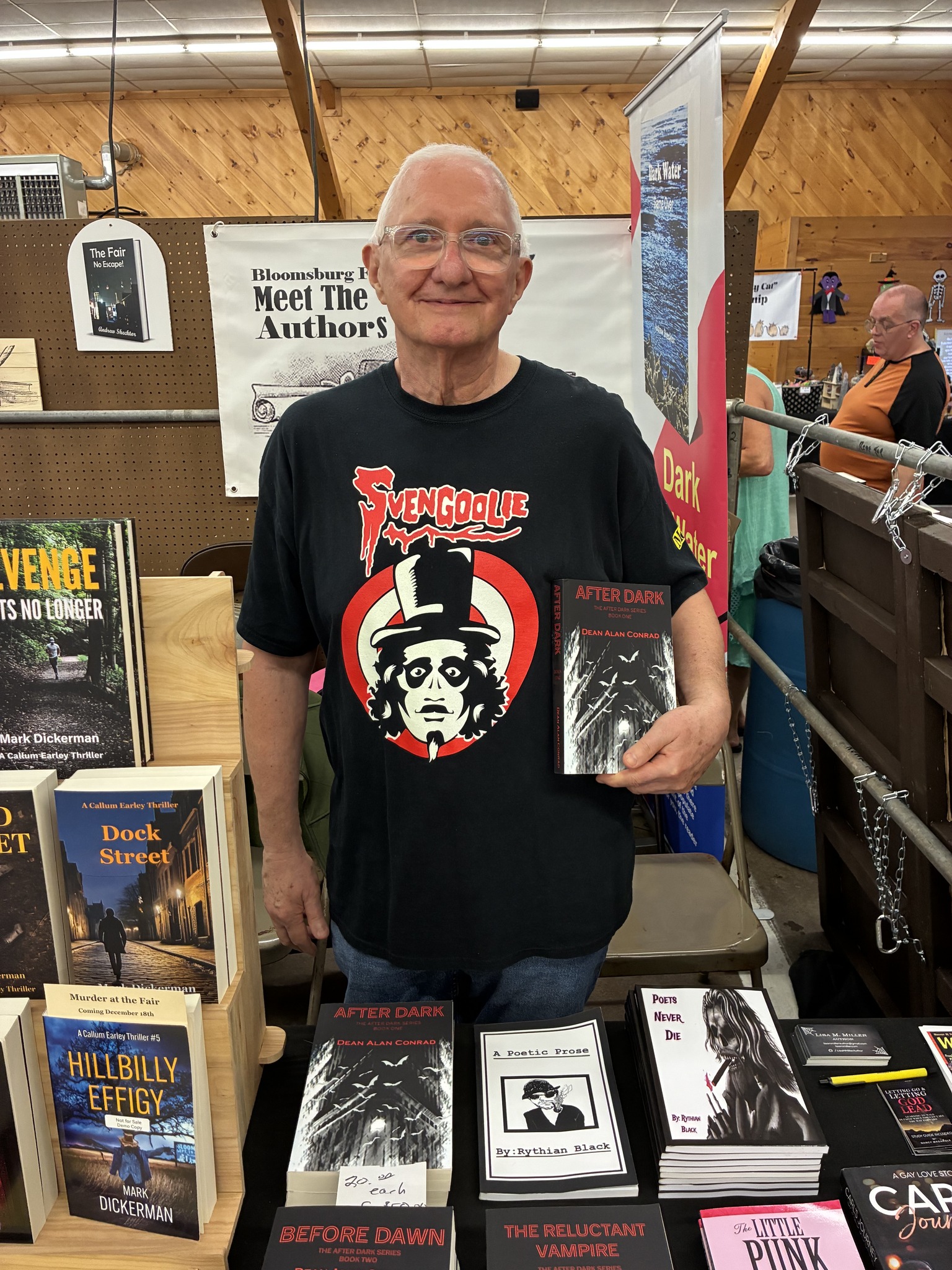 Dean Alan Conrad at Bloomsburg Fair 2025